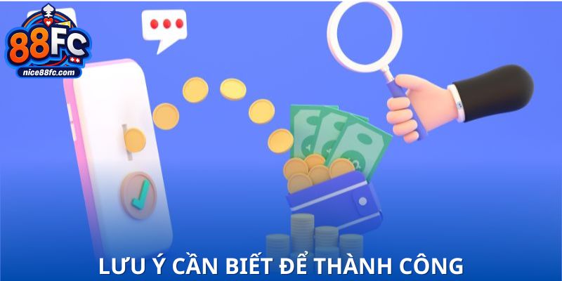 Các yêu cầu và lưu ý cần biết để nạp tiền thành công